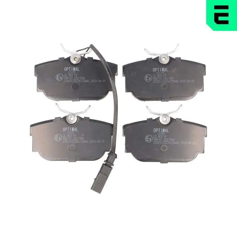 OPTIMAL BP12189 Arka Fren Balatası 7D0698451J resmi