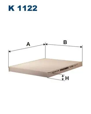 FILTRON K1122 Polen Filtresi resmi