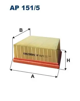 FILTRON AP151/5 Hava Filtresi resmi