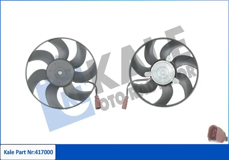 KALE 417000 Fan Motoru 1K0959455ET resmi