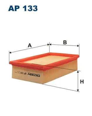 FILTRON AP133 Hava Filtresi 7701040285 resmi