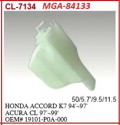 MGA 84133 Yedek Su Deposu 19101P0A000 resmi