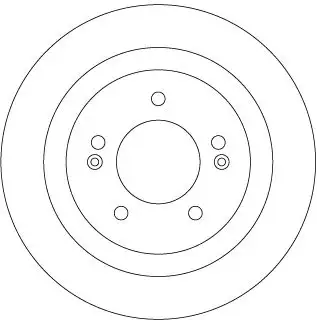 TRW DF6367 Arka Fren Diski 584113Z100 resmi