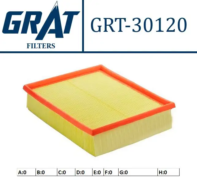GRAT 30121 Hava Filtresi 13711736675 resmi