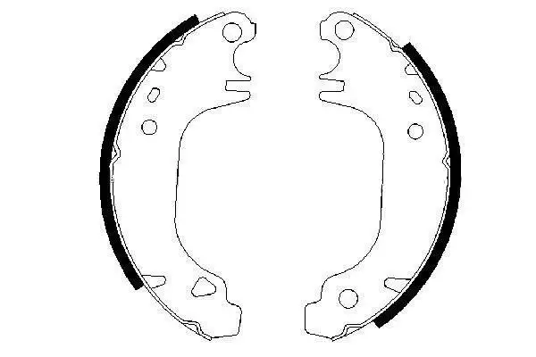 MGA 54600 Arka Fren Balatası 7701202287 resmi
