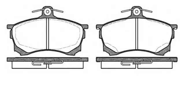 MGA 55290 Ön Fren Balatası MR407944 resmi