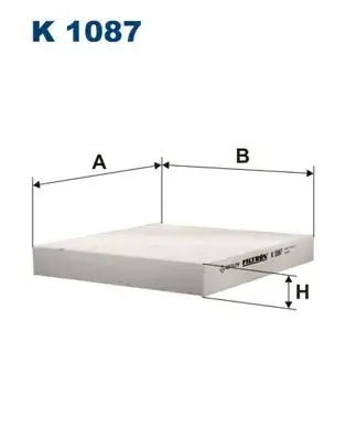 FILTRON K1087 Polen Filtresi resmi
