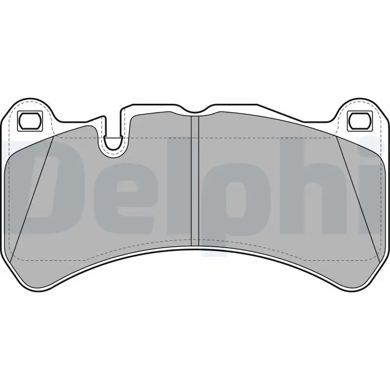 DELPHI LP2053 Ön Fren Balatası A0044205020 resmi