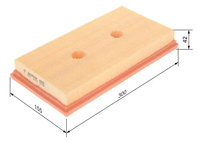 BOSCH 1457433315 Hava Filtresi 03C129620B resmi