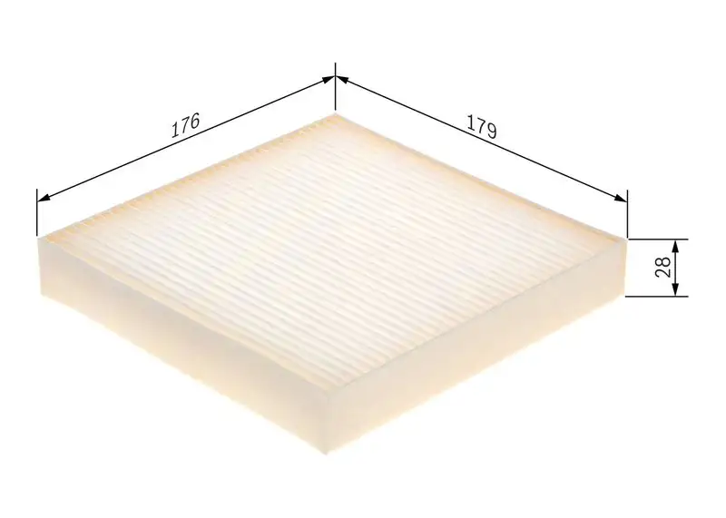 BOSCH 1987435134 Polen Filtresi KC6123 resmi