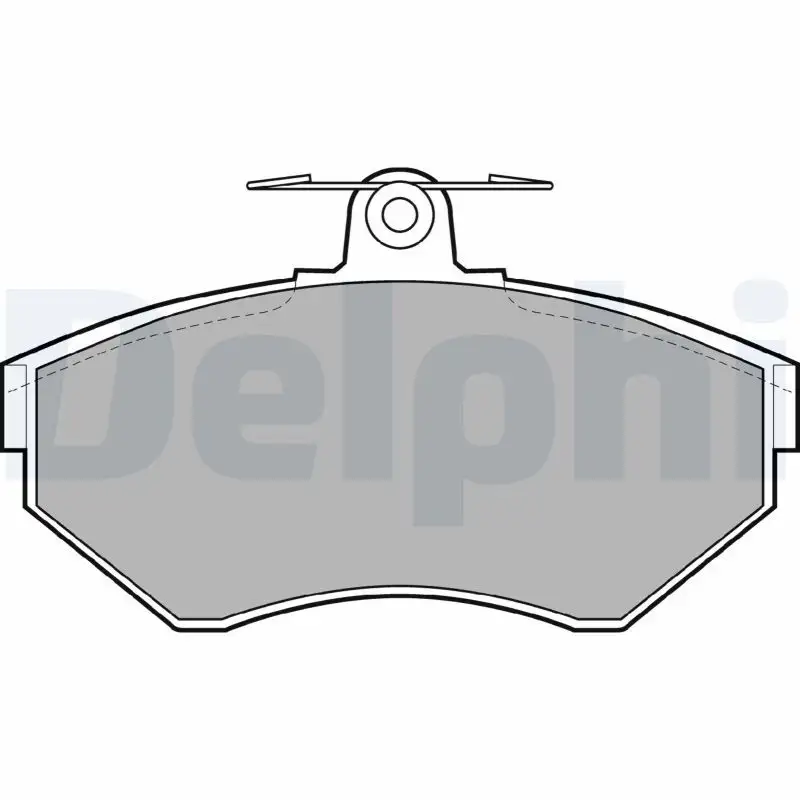 DELPHI LP1409 Ön Fren Balatası resmi
