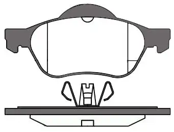MGA 55154 Ön Fren Balatası 410601237R resmi