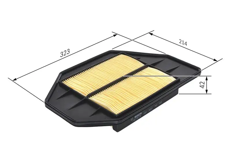 BOSCH 1987429178 Hava Filtresi 17220PLZE01 resmi