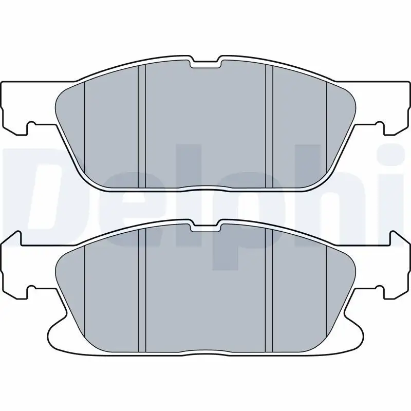 DELPHI LP3536 Ön Fren Balatası 2241923 resmi
