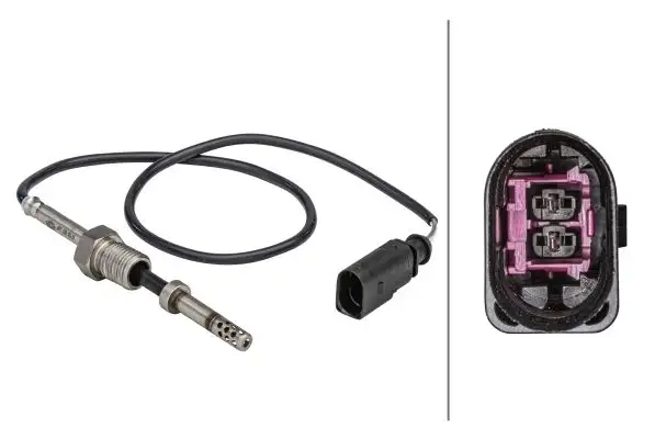 HELLA 6PT358181-291 Egzoz Sıcaklık Sensörü 070906088 resmi