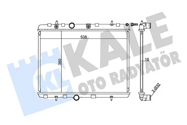 KALE 350745 Radyatör resmi