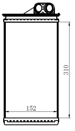 ORIS KRN029032 Kalorifer Radyatörü 7701205584 resmi