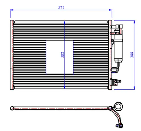 ORIS CFR311016 Klima Radyatörü AP3119710BB resmi