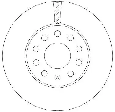 TRW DF6903S Ön Fren Diski 5Q0615301E resmi