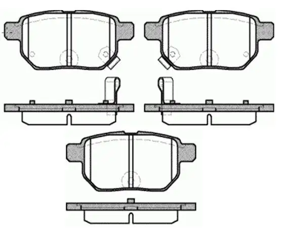 MGA 55275 Arka Fren Balatası 446612130 resmi