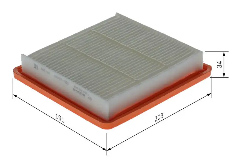 BOSCH F026400548 Hava Filtresi 165463VD0A resmi