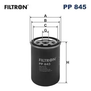 FILTRON PP845 Yakıt Filtresi resmi
