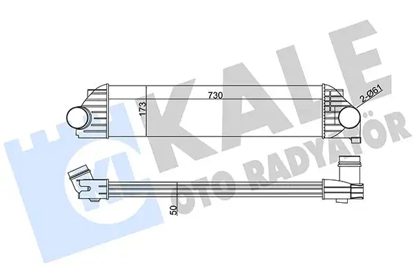 KALE 345035 Turbo Radyatörü resmi