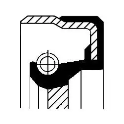 CORTECO 01016878B (82016878) Yağ Keçesi resmi