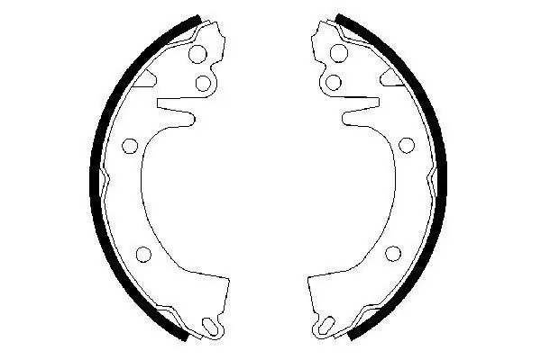 BOSCH 0986487462 Arka Fren Balatası 5830522A01 resmi