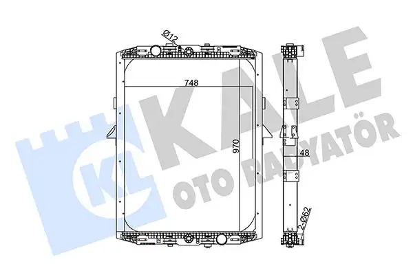 KALE 350195 Radyatör resmi