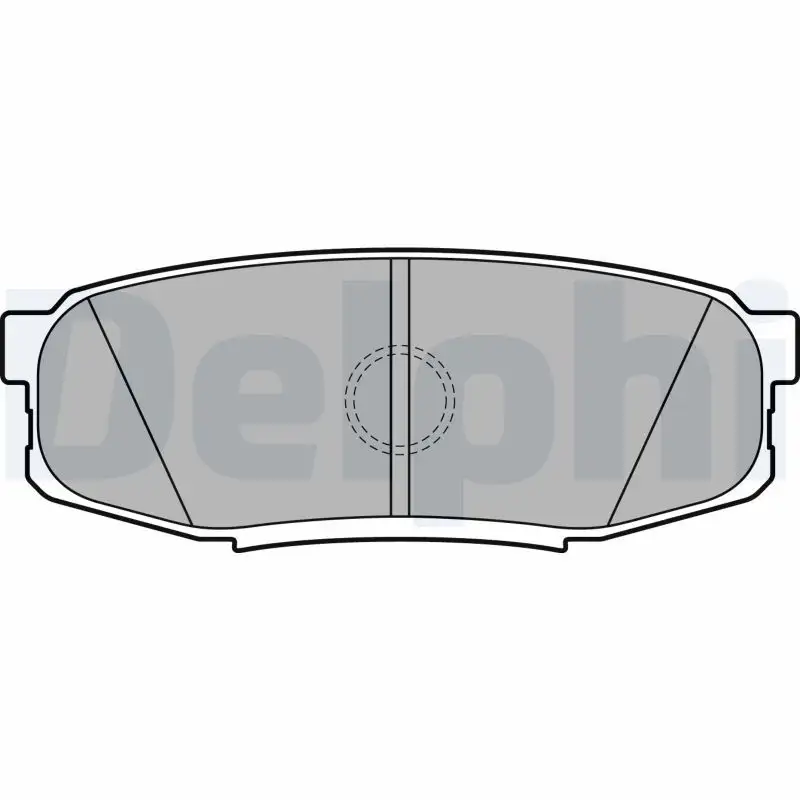 DELPHI LP2154 Arka Fren Balatası resmi
