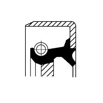 CORTECO 19033959B (82033959) Diferansiyel Keçesi 8971468260 resmi