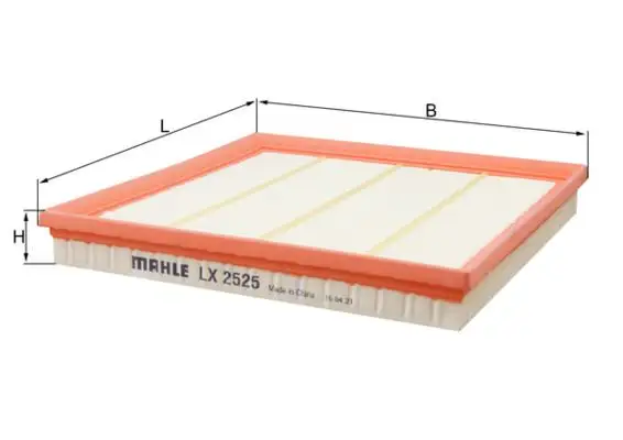 MAHLE LX2525 Hava Filtresi 13717605913 resmi