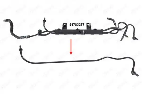 İBRAŞ 14611 Yakıt Borusu 51783277 resmi