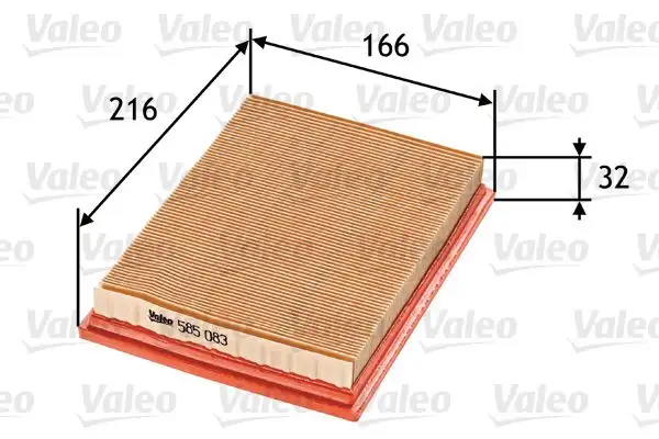 VALEO 585083 Hava Filtresi resmi