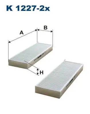 FILTRON K1227-2X Polen Filtresi resmi