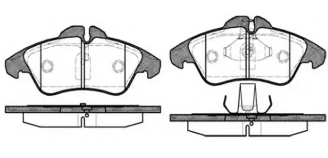 MGA 55213 Ön Fren Balatası 2D0698151 resmi