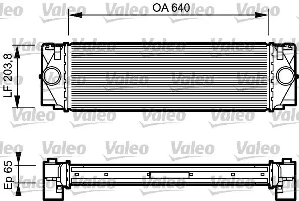 VALEO 817994 Turbo Radyatörü A9065010101 resmi