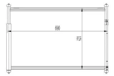 ORIS CSZ459016 Klima Radyatörü 9531064J000 resmi
