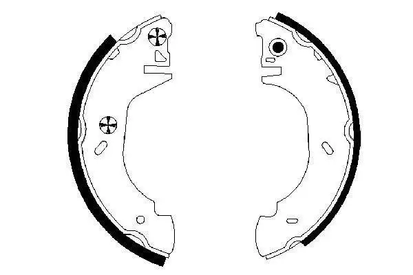 MGA 54160 Arka Fren Balatası 94VB2200AB resmi