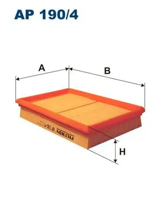 FILTRON AP190/4 Hava Filtresi 1378062J00000 resmi