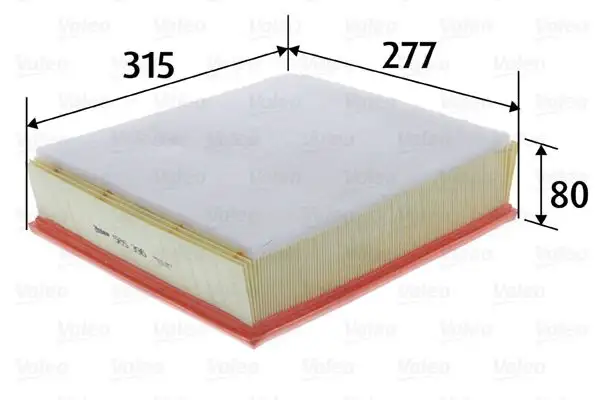 VALEO 585396 Hava Filtresi A0030948304 resmi