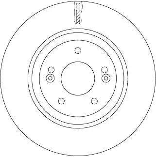 TRW DF7592 Ön Fren Diski resmi