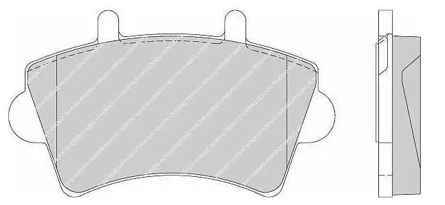 FERODO FVR1452W Ön Fren Balatası resmi