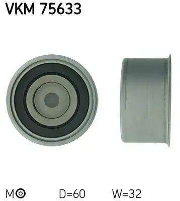 SKF VKM75633 Triger Gergi Rulmanı 2445038011 resmi