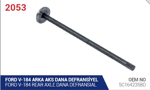 AYK 2053 Arka Aks 5C164235BD resmi