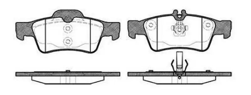 MGA 56306 Arka Fren Balatası resmi
