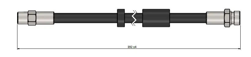 CAVO C900648A Arka Fren Hortumu 7M0611775C resmi