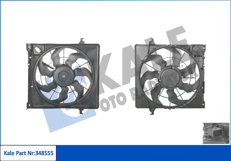 KALE 348555 Fan Motoru 253802H600 resmi