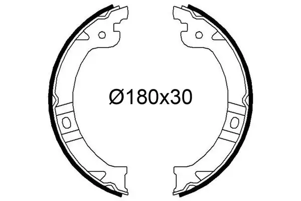 VALEO 564266 Arka Fren Balatası K05019802AA resmi